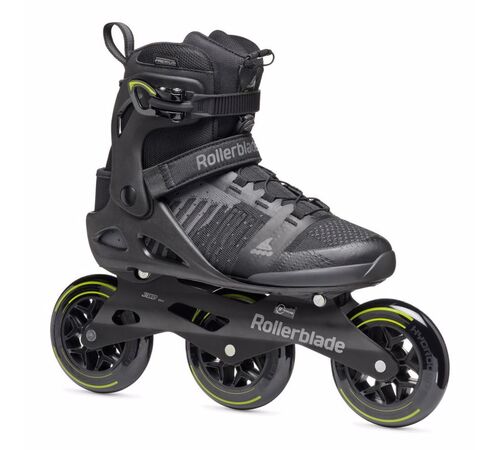 ROLLERBLADE Macroblade 110 3WD Πατίνια - Μαύρο/Lime Χρώμα (Μαύρο), Μέγεθος (38)