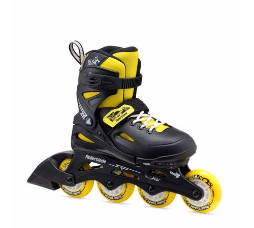 ROLLERBLADE Fury Αυξομειούμενα Πατίνια - Μαύρο/Κίτρινο Χρώμα (Μαύρο-Κίτρινο), Μέγεθος (33-38)
