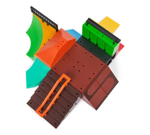 Tech Deck  X-Connect  Park Creator - 1 Μινιατούρα Τροχοσανίδα και 1 Ράμπα