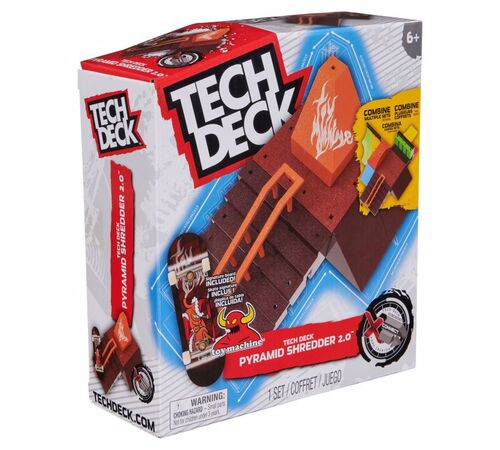 Tech Deck  X-Connect  Park Creator - 1 Μινιατούρα Τροχοσανίδα και 1 Ράμπα