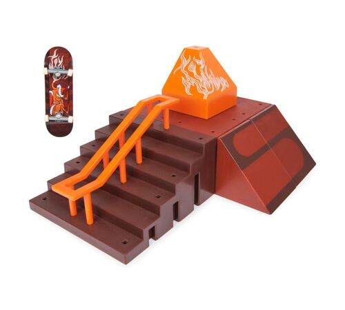 Tech Deck  X-Connect  Park Creator - 1 Μινιατούρα Τροχοσανίδα και 1 Ράμπα