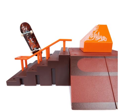 Tech Deck  X-Connect  Park Creator - 1 Μινιατούρα Τροχοσανίδα και 1 Ράμπα