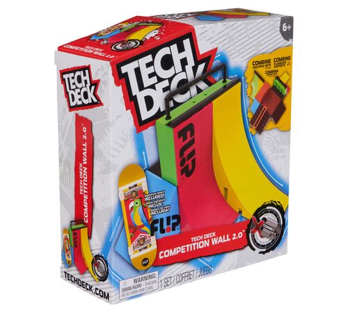 Tech Deck  X-Connect  Park Creator - 1 Μινιατούρα Τροχοσανίδα και 1 Ράμπα