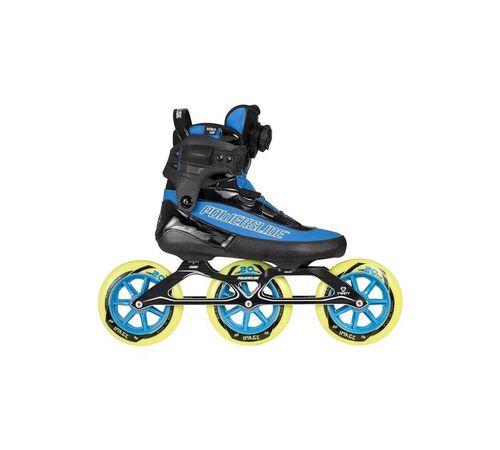 POWERSLIDE World Cup Trinity Inline Skate - Μαύρο Χρώμα (Μαύρο), Μέγεθος (42)