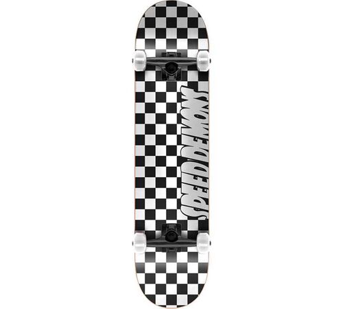 SPEED DEMONS checkers complete skateboard 7.25'' - Μαύρο/Ασπρο