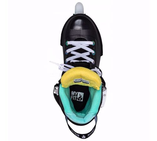 POWERSLIDE next multicolor 80 πατίνια - Μαύρο Χρώμα (Μαύρο), Μέγεθος (38-39)