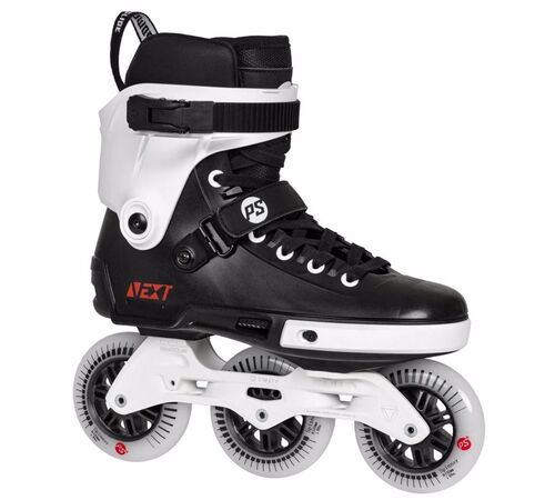 POWERSLIDE Next Core Black 100 Πατίνια Χρώμα (Λευκό-Μαύρο), Μέγεθος (46-47)