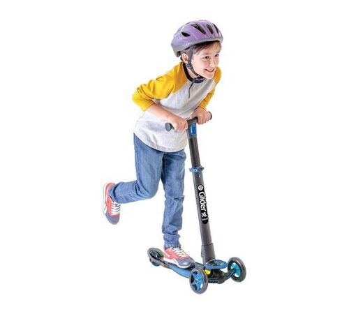 Yvolution Y Glider XL Deluxe'18 Πατίνι (Scooter)- Μπλε