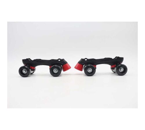 ΑΘΛΟΠΑΙΔΙΑ Αυξομειούμενα Inline/Roller Skates/Παγοπέδιλα, 3 σε 1, για Αγόρια Χρώμα (Κόκκινο), Μέγεθος (34-37)