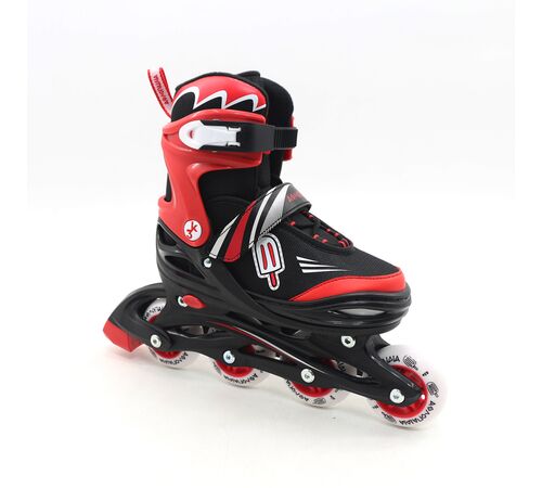 ΑΘΛΟΠΑΙΔΙΑ Αυξομειούμενα Inline/Roller Skates/Παγοπέδιλα, 3 σε 1, για Αγόρια Χρώμα (Κόκκινο), Μέγεθος (26-29)