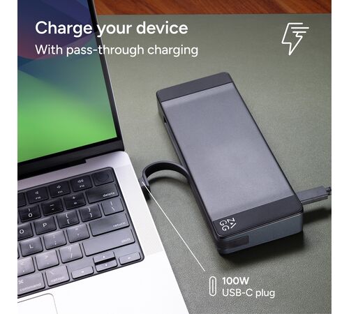 ZAGG 9-Port Hub Workstation (Γκρι/Μαύρο)
