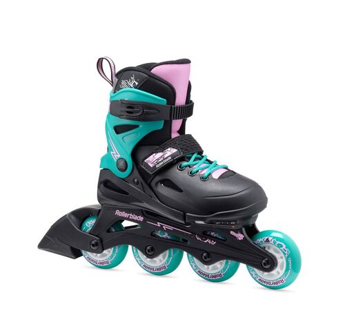ROLLERBLADE Fury Αυξομειούμενα Πατίνια - Μαύρο/Πράσινο Χρώμα (Μαύρο-Πράσινο), Μέγεθος (33-38)