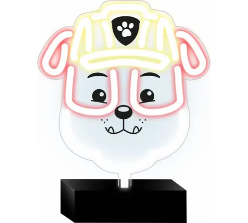 Forever Neon LED - Paw Patrol Stand - Rubble - Παιδικό επιτραπέζιο φωτιστικό Paw Patrol