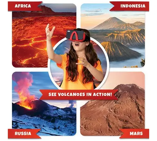 Volcano Lab Vr Επιστημονικό Σετ Εικονικής Πραγματικότητας (Abacus Brands)
