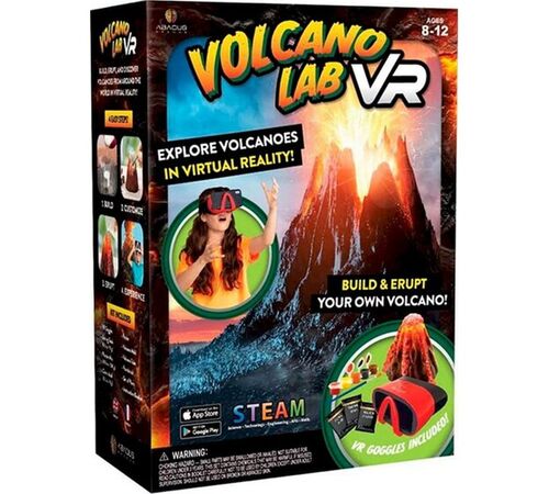 Volcano Lab Vr Επιστημονικό Σετ Εικονικής Πραγματικότητας (Abacus Brands)