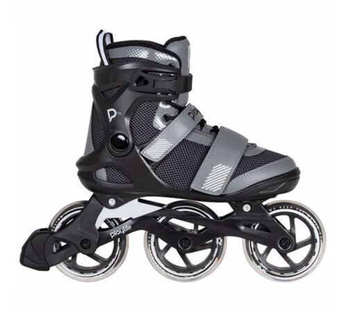 PLAYLIFE GT Black Grey 110 Πατίνια - Μαύρο/Γκρι Χρώμα (Μαύρο-Γκρι), Μέγεθος (40)