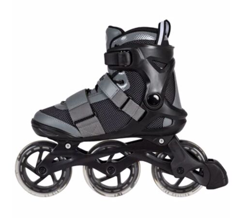 PLAYLIFE GT Black Grey 110 Πατίνια - Μαύρο/Γκρι Χρώμα (Μαύρο-Γκρι), Μέγεθος (40)