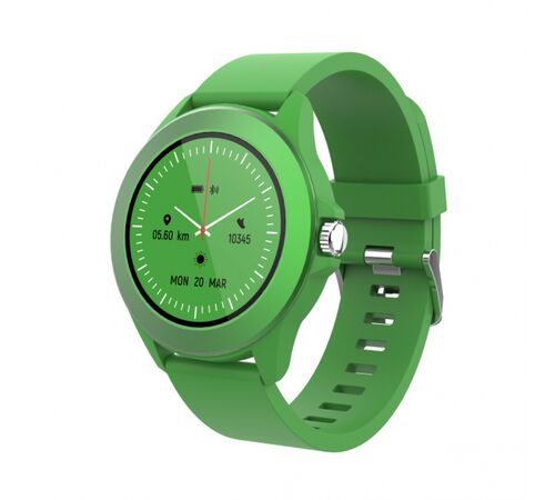 Forever Smartwatch με παλμογράφο Colorum CW-300 xGreen σε πράσινο χρώμα