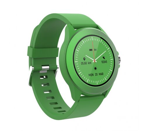 Forever Smartwatch με παλμογράφο Colorum CW-300 xGreen σε πράσινο χρώμαForever Smartwatch με παλμογράφο Colorum CW-300 xGreen σε πράσινο χρώμα
