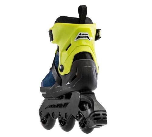 ROLLERBLADE Microblade 3WD 2021 Αυξομειούμενα Πατίνια - Blue Royal/Lime Χρώμα (Μαύρο-Μπλε-Κίτρινο), Μέγεθος (33-36.5)