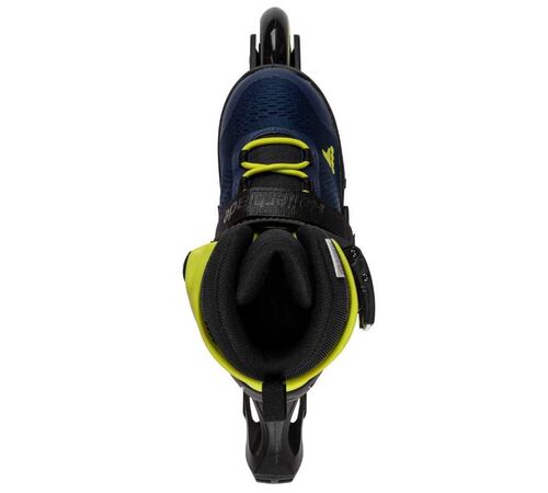 ROLLERBLADE Microblade 3WD 2021 Αυξομειούμενα Πατίνια - Blue Royal/Lime Χρώμα (Μαύρο-Μπλε-Κίτρινο), Μέγεθος (33-36.5)