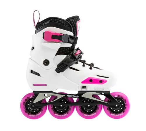 ROLLERBLADE Apex G Παιδικά Ρυθμιζόμενα Πατίνια - Λευκό/Ροζ Χρώμα (Λευκό-Ροζ), Μέγεθος (37-40)