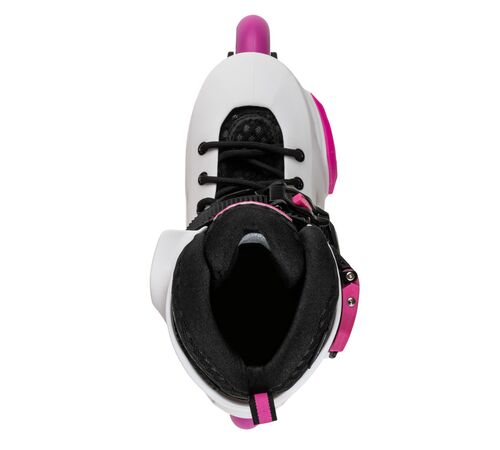 ROLLERBLADE Apex G Παιδικά Ρυθμιζόμενα Πατίνια - Λευκό/Ροζ Χρώμα (Λευκό-Ροζ), Μέγεθος (37-40)
