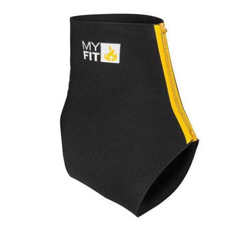 MYFIT Footies 3χιλ. low cut - μαύρα Μέγεθος (31-34)