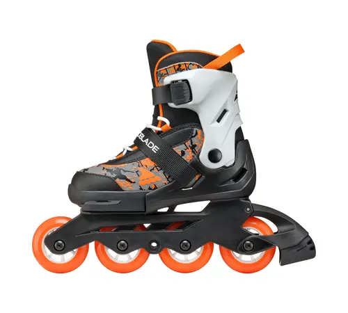ROLLERBLADE Microblade SL Αυξομειούμενα Πατίνια - Μαύρο/Πορτοκαλί Χρώμα (Μαύρο-Πορτοκαλί), Μέγεθος (28-32)