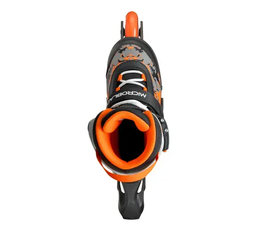 ROLLERBLADE Microblade SL Αυξομειούμενα Πατίνια - Μαύρο/Πορτοκαλί Χρώμα (Μαύρο-Πορτοκαλί), Μέγεθος (28-32)