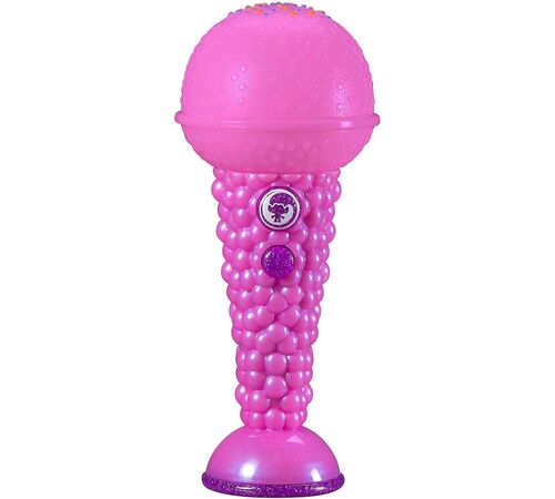 eKids Trolls Ασύρματο Μικρόφωνο Karaoke για παιδιά με ενσωματωμένη μουσική, φωτισμό, Sound Effects (TR-070v1) (Ροζ)