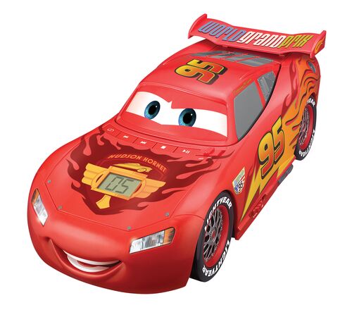 eKids Cars Lightning McQueen CD Vroombox - Φορητό CD Player με ραδιόφωνο (CR-430) (Κόκκινο)