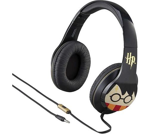 eKids Harry Potter Ενσύρματα Ακουστικά με ασφαλή μέγιστη ένταση ήχου για παιδιά και εφήβους (RI-M40HP) (Μαύρο)