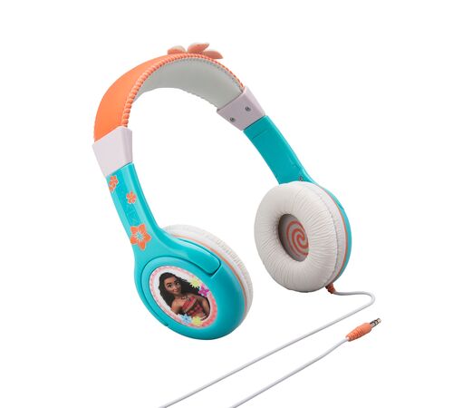 eKids Moana Ενσύρματα Ακουστικά με ασφαλή μέγιστη ένταση ήχου για παιδιά και εφήβους (MA-140) (Ροζ/Θαλασσί)