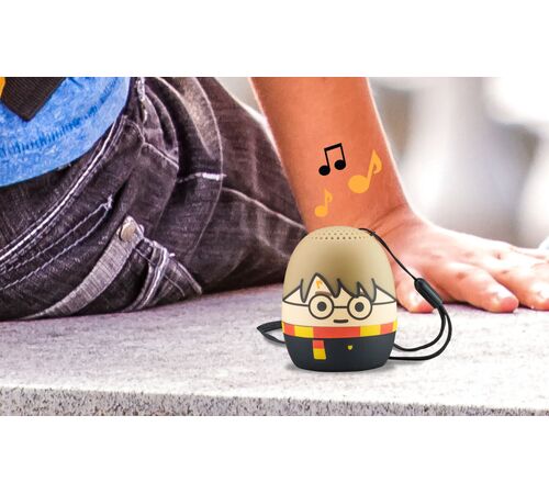 eKids Harry Potter Φορητό ηχείο Bluetooth για παιδιά με λουράκι καρπού (Μαύρο/Κίτρινο/Μπεζ)