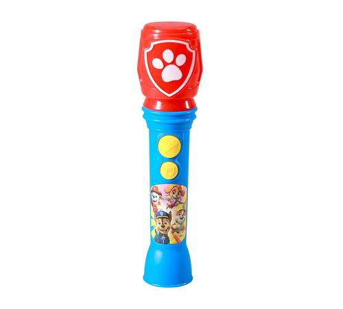 eKids Paw Patrol Ασύρματο Μικρόφωνο Karaoke για παιδιά με ενσωματωμένη μουσική, φωτισμό, Sound Effects (PW-070) (Κόκκινο/Μπλε/Κίτρινο)