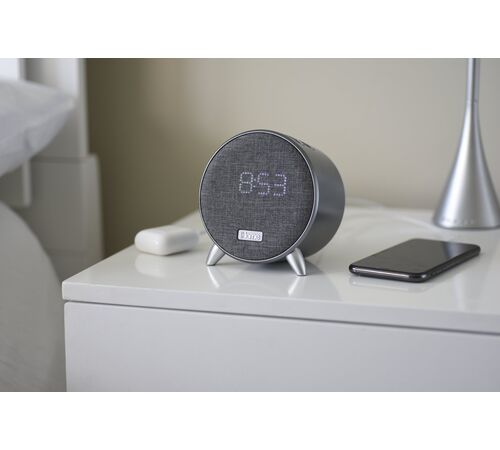 iHome iBT235 – Bluetooth ρολόι-ξυπνητηρι με νυχτερινό φωτισμό & διπλή φόρτιση USB