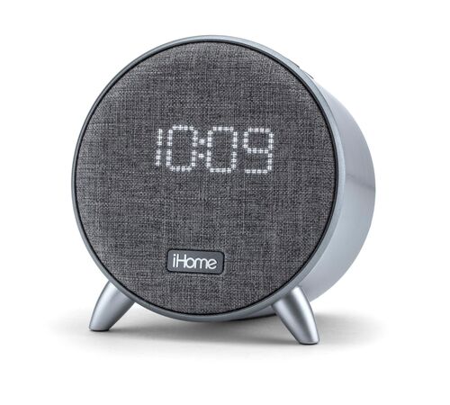 iHome iBT235 – Bluetooth ρολόι-ξυπνητηρι με νυχτερινό φωτισμό & διπλή φόρτιση USB