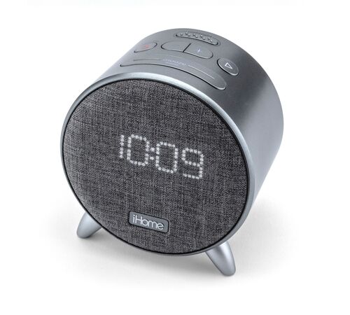 iHome iBT235 – Bluetooth ρολόι-ξυπνητηρι με νυχτερινό φωτισμό & διπλή φόρτιση USB