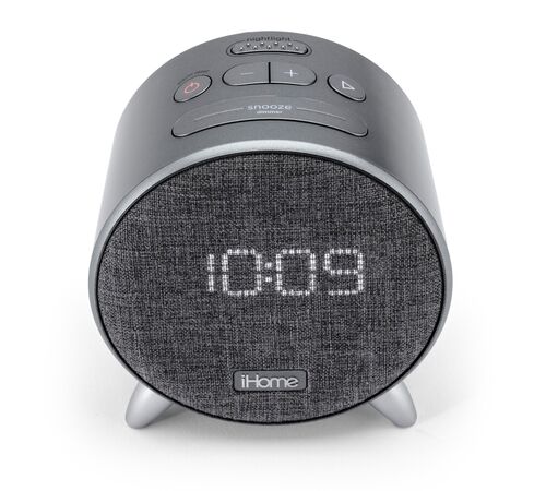 iHome iBT235 – Bluetooth ρολόι-ξυπνητηρι με νυχτερινό φωτισμό & διπλή φόρτιση USB
