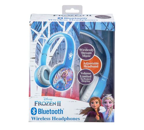 eKids Frozen 2 Ασύρματα Ακουστικά με ασφαλή μέγιστη ένταση ήχου για παιδιά και εφήβους (FR-B36VM) (Γαλάζιο/Λευκό)