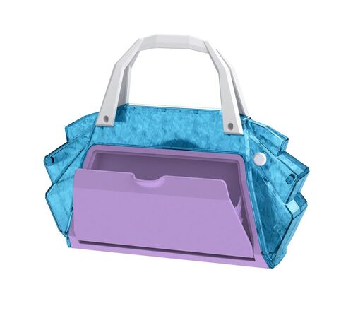 eKids Frozen 1 Light Up Boombox Karaoke & Ασύρματο Μικρόφωνο για παιδιά με ενσωματωμένη μουσική, φωτισμό, Sound Effects (FR-115)  (Γαλάζιο/Μωβ)