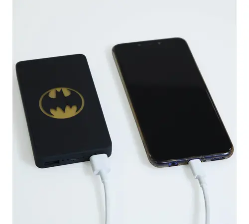 Lazerbuilt Batman Light-Up USB-C Φωτιζόμενο Powerbank 6.000mAh