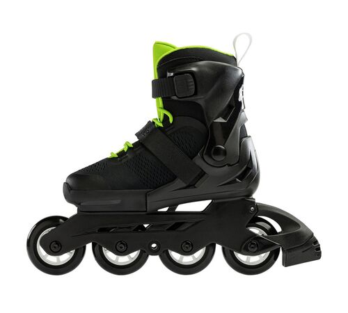 ROLLERBLADE Microblade Αυξομειούμενα Πατίνια - Black/Green Χρώμα (Πράσινο-Μαύρο), Μέγεθος (33-36.5)