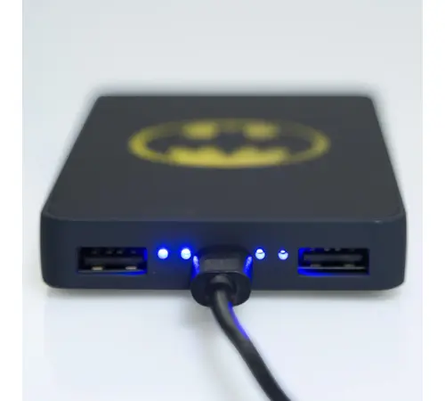 Lazerbuilt Batman Light-Up USB-C Φωτιζόμενο Powerbank 6.000mAh