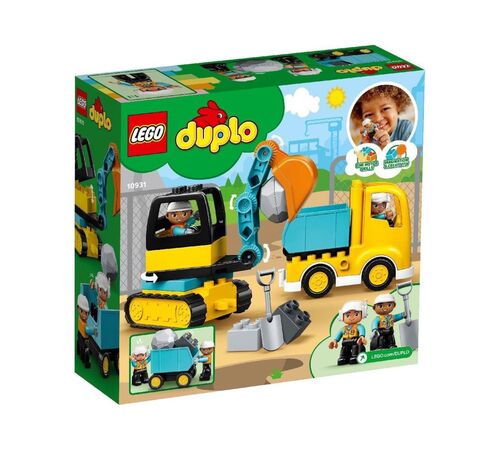 LEGO® DUPLO® Town: Truck &amp; Tracked Excavator (10931)