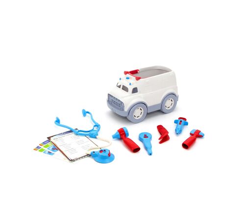 Green Toys: Ambulance & Doctor'S Kit (AMDK-1313) Green Toys: Ambulance & Doctor'S Kit (AMDK-1313)