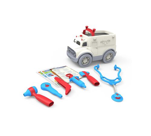 Green Toys: Ambulance & Doctor'S Kit (AMDK-1313) Green Toys: Ambulance & Doctor'S Kit (AMDK-1313)