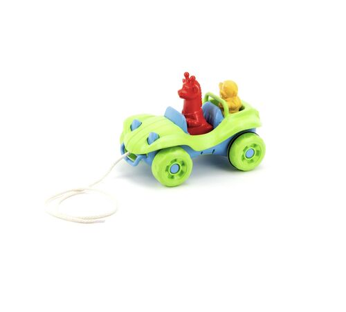 Green Toys: Dune Buggy Pull Toy - Green (PTDG-1309)