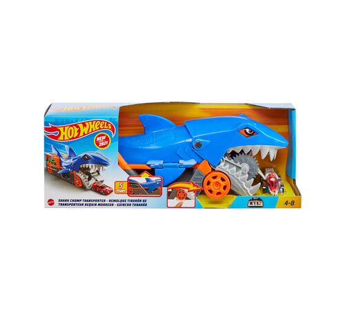 Mattel Hot WheelsCity: Shark Chomp Transporter Playset (GVG36)